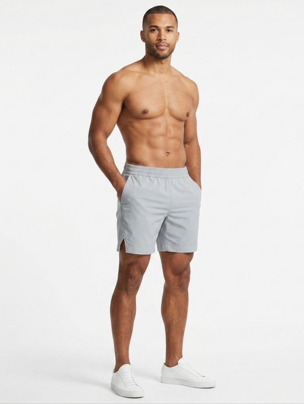 NWT Men's XL Lightweight Stretch Sport Athletic Drawstring Shorts